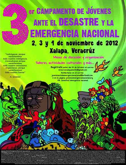 México, Tercer Campamento de Jóvenes ante el Desastre y la Emergencia Nacional