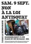 Rassemblement et semaine d’action contre la loi anti-squa